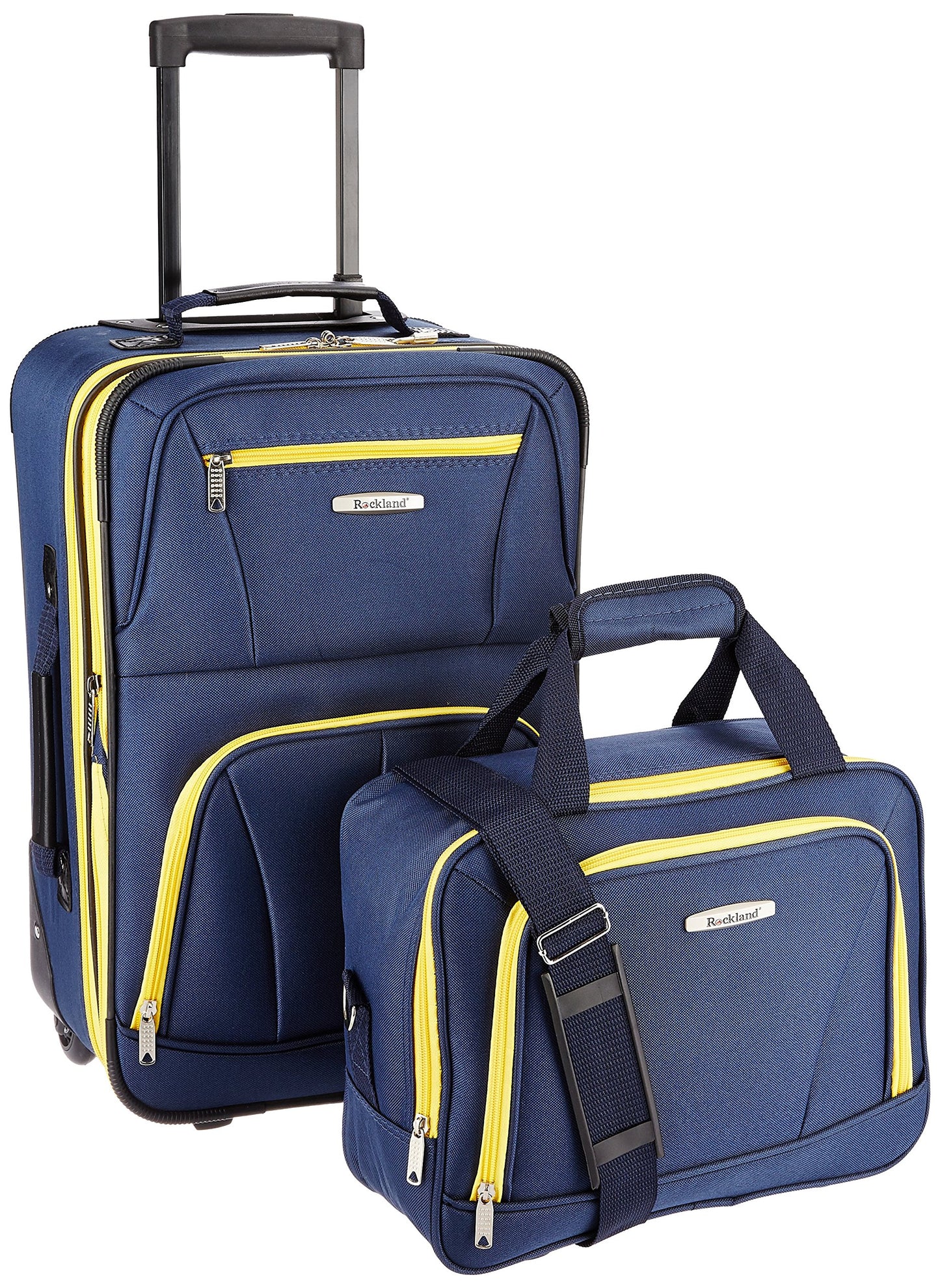 Rockland Expandable Dot Luggage Set - 2 Piece