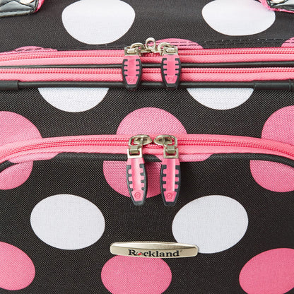 Rockland Expandable Dot Luggage Set - 2 Piece