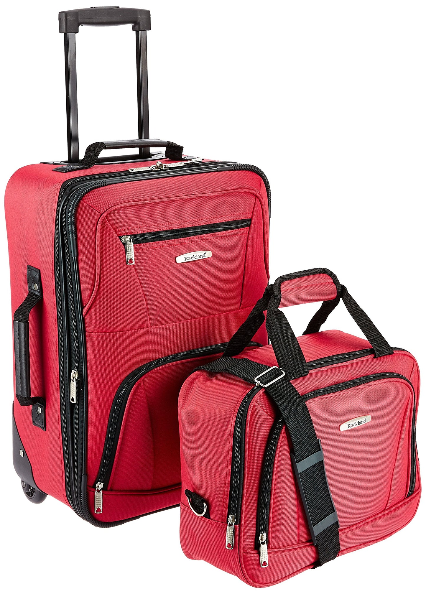 Rockland Expandable Dot Luggage Set - 2 Piece