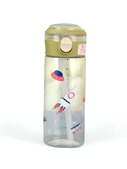 AstroDrip – 560 ml Water Bottle for Kids with Straw | BPA-Free & Non-Toxic | Fun UFO & Rocket Cartoon Print | Leak-Proof School & Travel Bottle for Boys & Girls NOV6328. - Premium Water Bottles from Yoga Gym Dropshipping Store - Just $30.99! Shop now at Handbags Specialist Headquarter