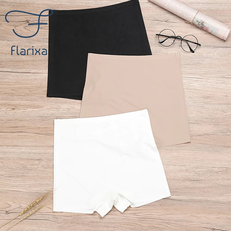Flarixa Safety Pants High Waist Women's Shorts Under The Skirt Ice Silk Seamless Panties Breathable Boxer Briefs Cycling Shorts - Premium Bottoms from Flarixa Official Store - Just $14.99! Shop now at Handbags Specialist Headquarter