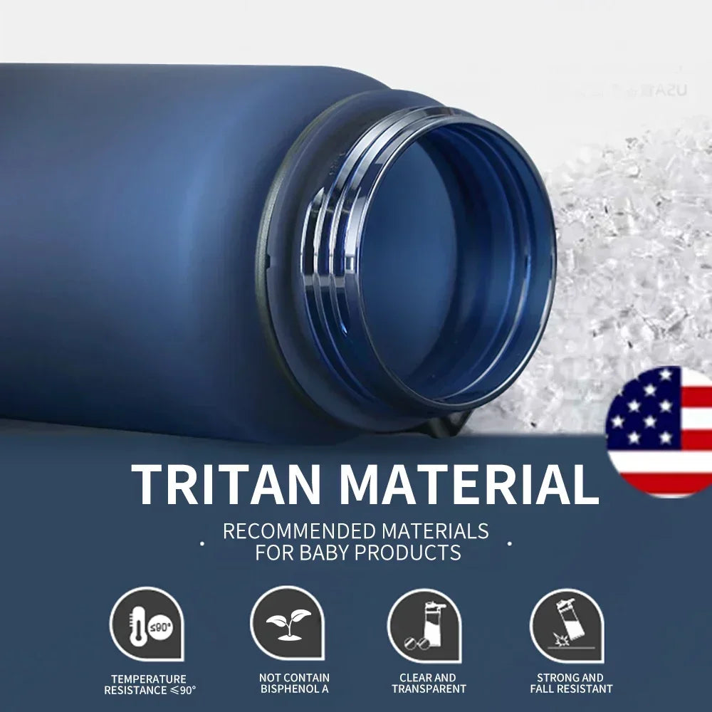 High Quality Water Bottle 500ML 1000ML BPA Free Leak Proof Portable for Adult Children Sports Gym Eco Friendly Drink Bottles - Premium Water Bottles from eprolo - Just $22.34! Shop now at Handbags Specialist Headquarter