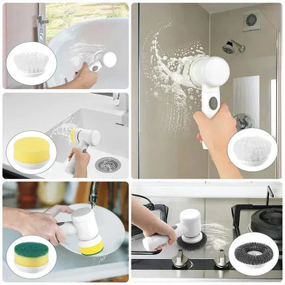 Rechargeable Electric Spin Scrubber - Premium Decor from Shop1103924059 Store - Just $29.99! Shop now at Handbags Specialist Headquarter