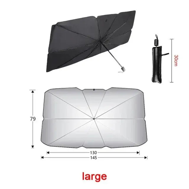 Universal Car Sunshade Umbrella - Premium  from Stone's Store - Just $28.49! Shop now at Handbags Specialist Headquarter
