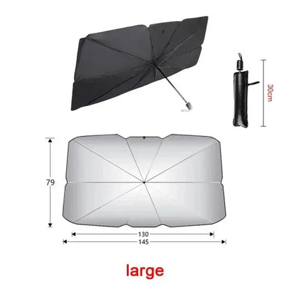 Universal Car Sunshade Umbrella - Premium  from Stone's Store - Just $28.49! Shop now at Handbags Specialist Headquarter