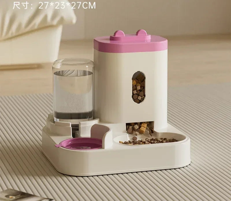 Pet Auto Feeder Water Fountain - Premium Decor from Shop1104693174 Store - Just $39.99! Shop now at Handbags Specialist Headquarter