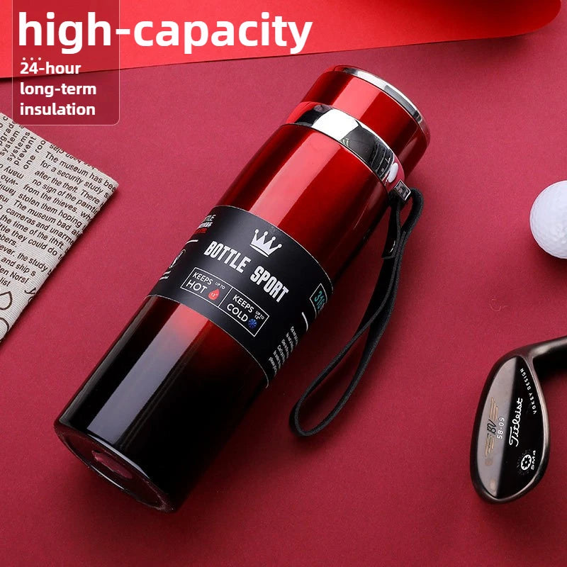 1L Thermal Water Bottle Keep Cold and Hot Water Bottle Thermos for Coffee Tea Vacuum Flasks Stainless Steel Thermos Bottle - Premium Water Bottles from eprolo - Just $23.99! Shop now at Handbags Specialist Headquarter