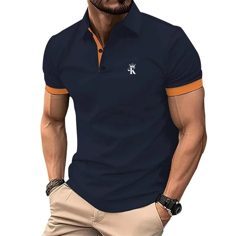 Prints Men's Polo Shirt Clothing Creativity Short Sleeve Fashion Casual Tops Men T-Shirt - Premium Men's Polo shirt from Handbags Specialist Headquarter - Just $28.95! Shop now at Handbags Specialist Headquarter
