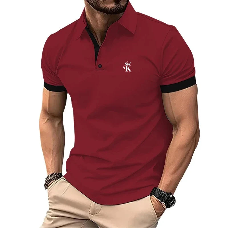 Prints Men's Polo Shirt Clothing Creativity Short Sleeve Fashion Casual Tops Men T-Shirt - Premium Men's Polo shirt from Handbags Specialist Headquarter - Just $28.95! Shop now at Handbags Specialist Headquarter
