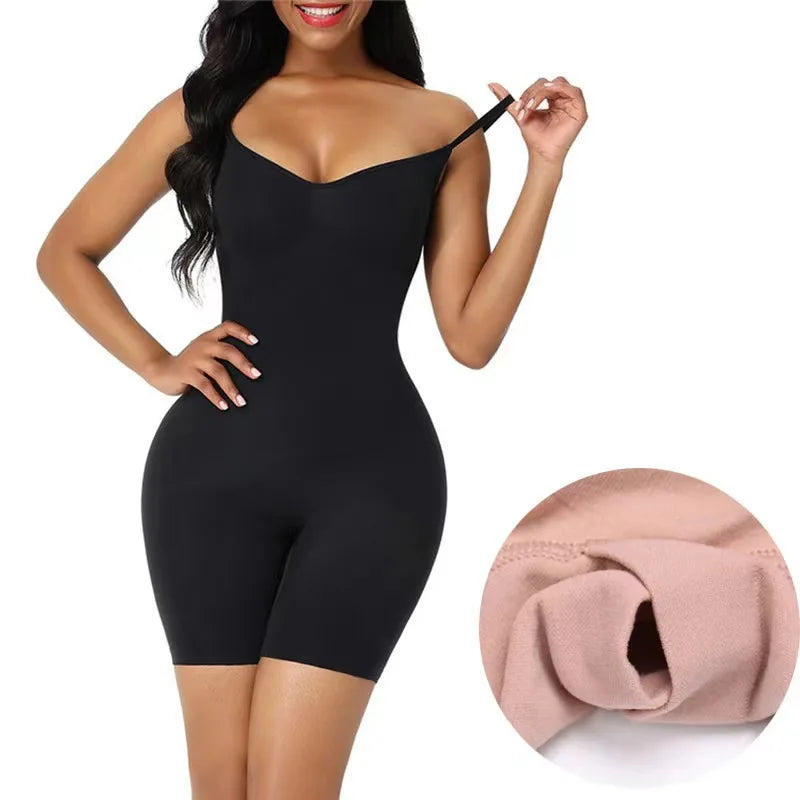 One-piece Shapewear Belly Lift Buttocks Flat Pants Open Crotch Post-partum Slimming Clothes Breast Support Sling Corset - Premium Bottoms from Shop1104660153 Store - Just $52.26! Shop now at Handbags Specialist Headquarter