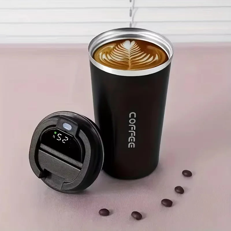380/510ML Travel Stainless Steel Coffee Cup Thermal Mug Leak-Proof Thermos Bottle Tea Coffee Mug Vacuum Flask Insulated Cups Hot - Premium Water Bottles from Stone's Store - Just $22.99! Shop now at Handbags Specialist Headquarter