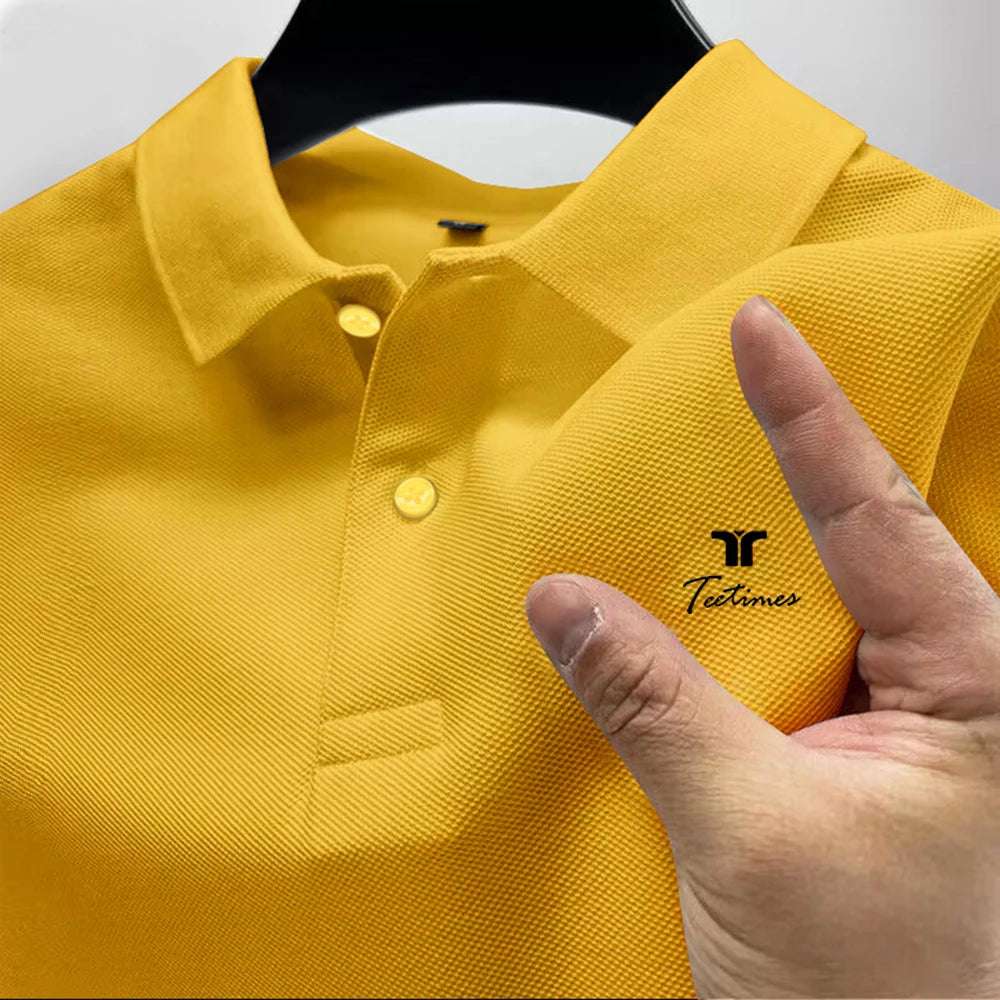 Men's Polo Shirt Short Sleeve - Perfect for Summer - Premium Men's Polo Shirt from Handbags Specialist Headquarter - Just $27.95! Shop now at Handbags Specialist Headquarter