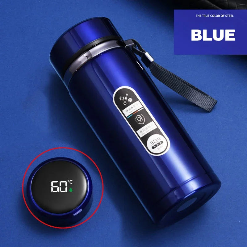 500ml–1L Stainless Steel Thermos Bottle – LED Temperature Display Vacuum Flask - Premium Water Bottles from Shop1104693174 Store - Just $23.99! Shop now at Handbags Specialist Headquarter