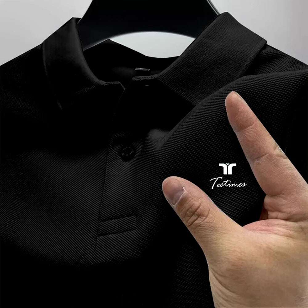 Men's Polo Shirt Short Sleeve - Perfect for Summer - Premium Men's Polo Shirt from Handbags Specialist Headquarter - Just $27.95! Shop now at Handbags Specialist Headquarter