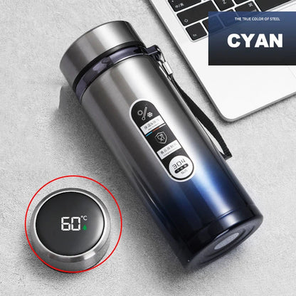 500ml–1L Stainless Steel Thermos Bottle – LED Temperature Display Vacuum Flask - Premium Water Bottles from Shop1104693174 Store - Just $23.99! Shop now at Handbags Specialist Headquarter