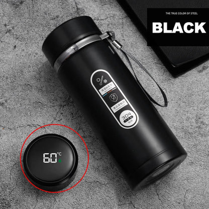 500ml–1L Stainless Steel Thermos Bottle – LED Temperature Display Vacuum Flask - Premium Water Bottles from Shop1104693174 Store - Just $23.99! Shop now at Handbags Specialist Headquarter