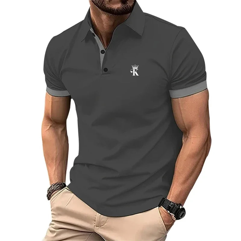 Prints Men's Polo Shirt Clothing Creativity Short Sleeve Fashion Casual Tops Men T-Shirt - Premium Men's Polo shirt from Handbags Specialist Headquarter - Just $28.95! Shop now at Handbags Specialist Headquarter