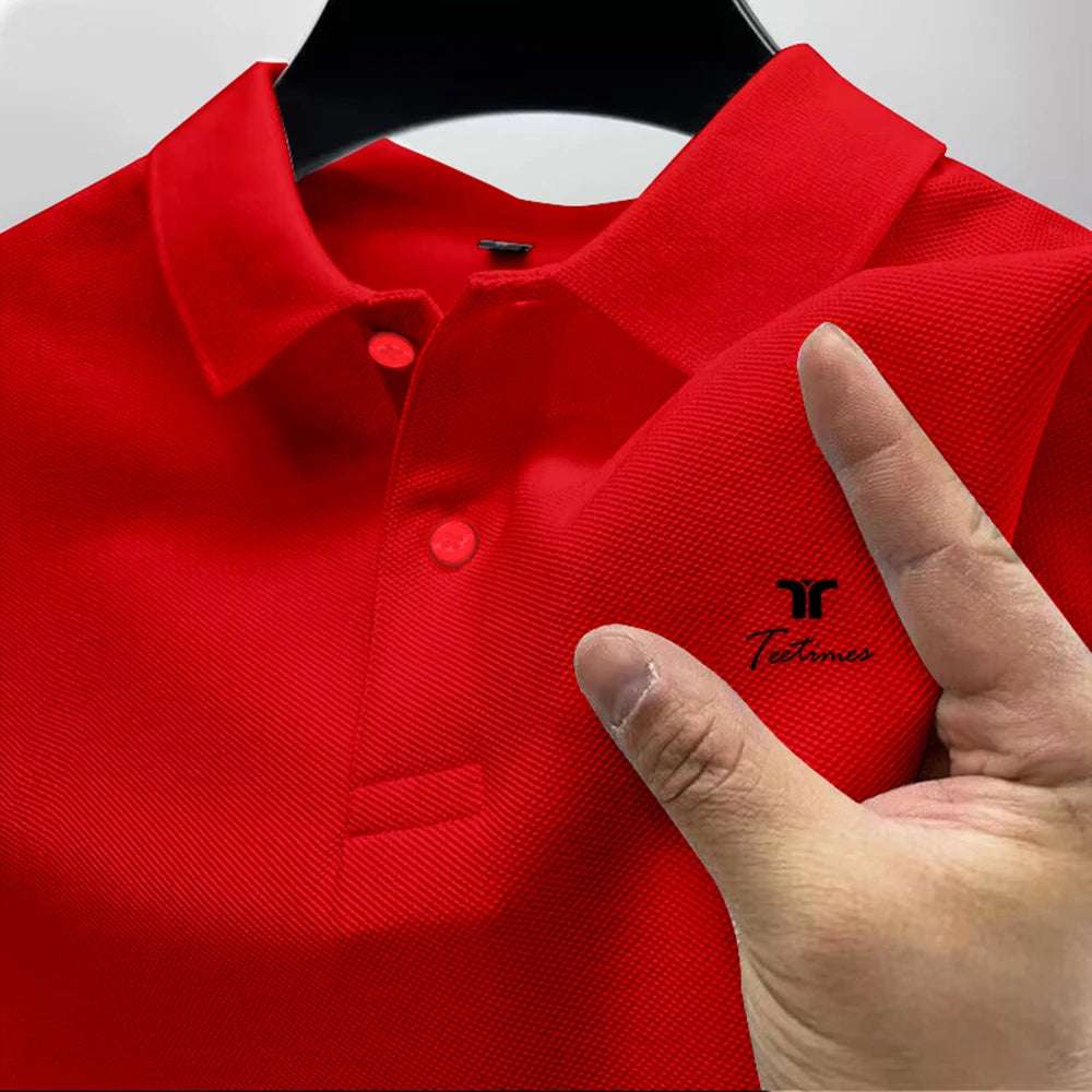 Men's Polo Shirt Short Sleeve - Perfect for Summer - Premium Men's Polo Shirt from Handbags Specialist Headquarter - Just $27.95! Shop now at Handbags Specialist Headquarter