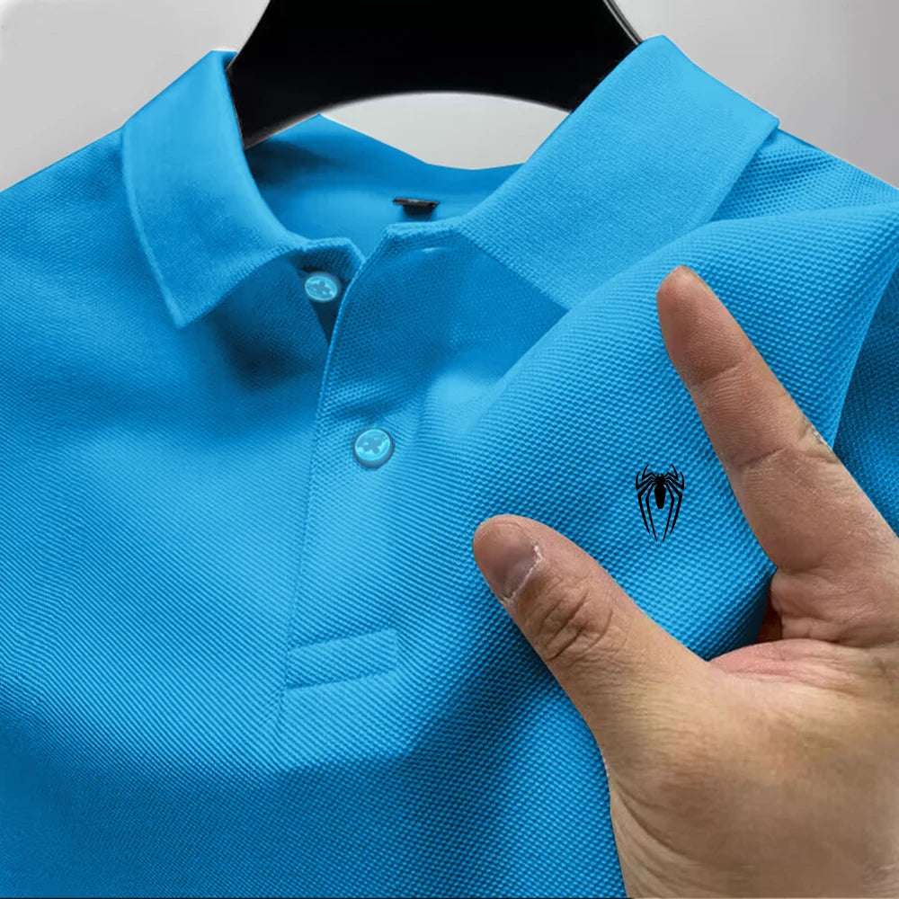 Summer New Men's Polo Collar Shirt - Casual and Versatile - Premium Men's Polo from Handbags Specialist Headquarter - Just $28.95! Shop now at Handbags Specialist Headquarter
