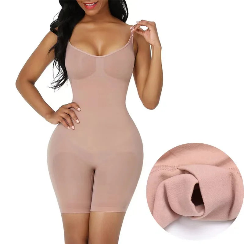 One-piece Shapewear Belly Lift Buttocks Flat Pants Open Crotch Post-partum Slimming Clothes Breast Support Sling Corset - Premium Bottoms from Shop1104660153 Store - Just $52.26! Shop now at Handbags Specialist Headquarter