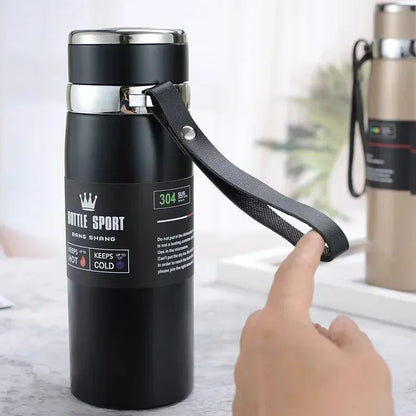 1L Thermal Water Bottle Keep Cold and Hot Water Bottle Thermos for Coffee Tea Vacuum Flasks Stainless Steel Thermos Bottle - Premium Water Bottles from eprolo - Just $23.99! Shop now at Handbags Specialist Headquarter