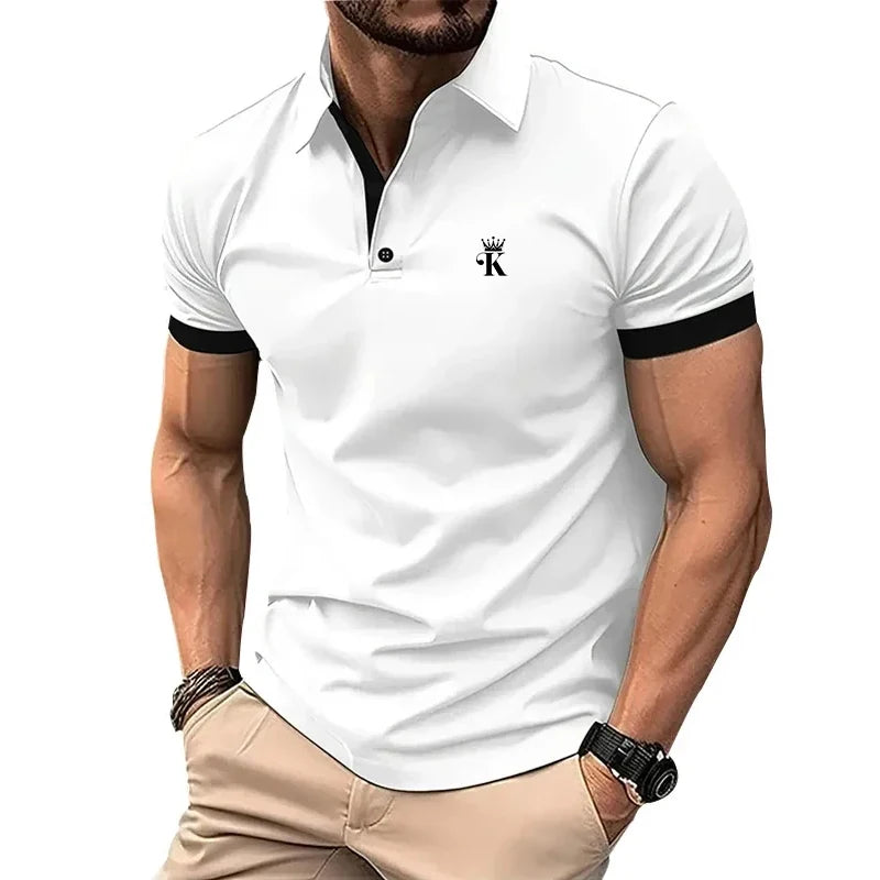 Prints Men's Polo Shirt Clothing Creativity Short Sleeve Fashion Casual Tops Men T-Shirt - Premium Men's Polo shirt from Handbags Specialist Headquarter - Just $28.95! Shop now at Handbags Specialist Headquarter