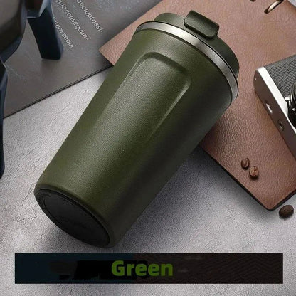 380/510ML Travel Stainless Steel Coffee Cup Thermal Mug Leak-Proof Thermos Bottle Tea Coffee Mug Vacuum Flask Insulated Cups Hot - Premium Water Bottles from Stone's Store - Just $22.99! Shop now at Handbags Specialist Headquarter