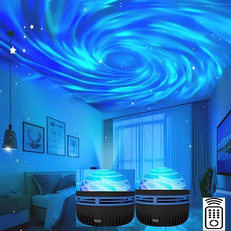 LED Galaxy Projector - Colorful Sky Night Light for Kids' Room - Premium  from New Fashion Home Store - Just $19.99! Shop now at Handbags Specialist Headquarter