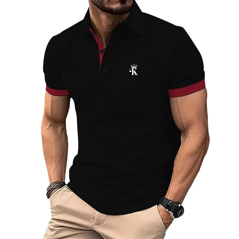 Prints Men's Polo Shirt Clothing Creativity Short Sleeve Fashion Casual Tops Men T-Shirt - Premium Men's Polo shirt from Handbags Specialist Headquarter - Just $28.95! Shop now at Handbags Specialist Headquarter