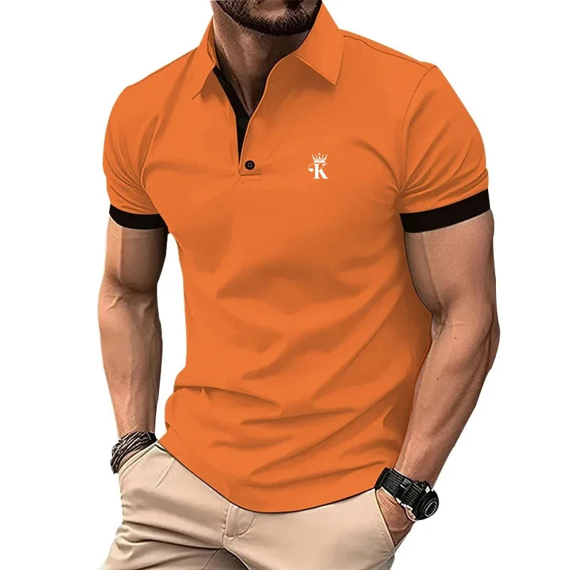 Prints Men's Polo Shirt Clothing Creativity Short Sleeve Fashion Casual Tops Men T-Shirt - Premium Men's Polo shirt from Handbags Specialist Headquarter - Just $28.95! Shop now at Handbags Specialist Headquarter