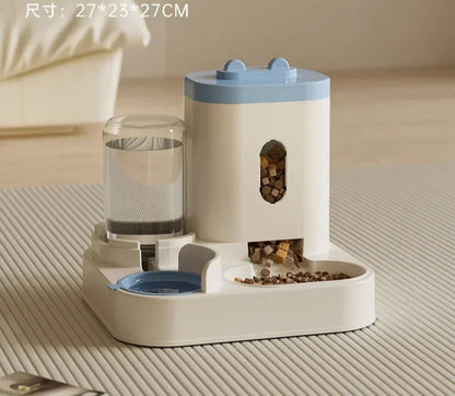 Pet Auto Feeder Water Fountain - Premium Decor from Shop1104693174 Store - Just $39.99! Shop now at Handbags Specialist Headquarter