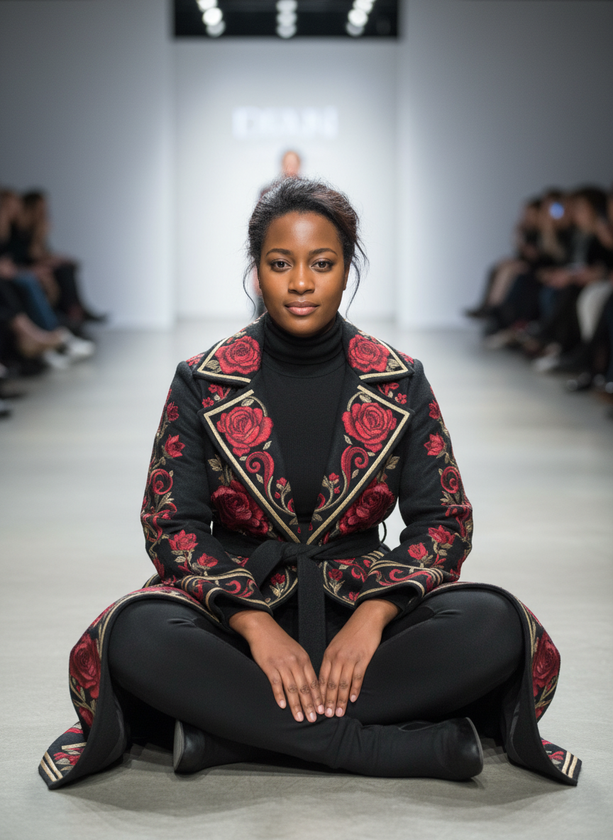 EleganceMax: Luxe Long Coat