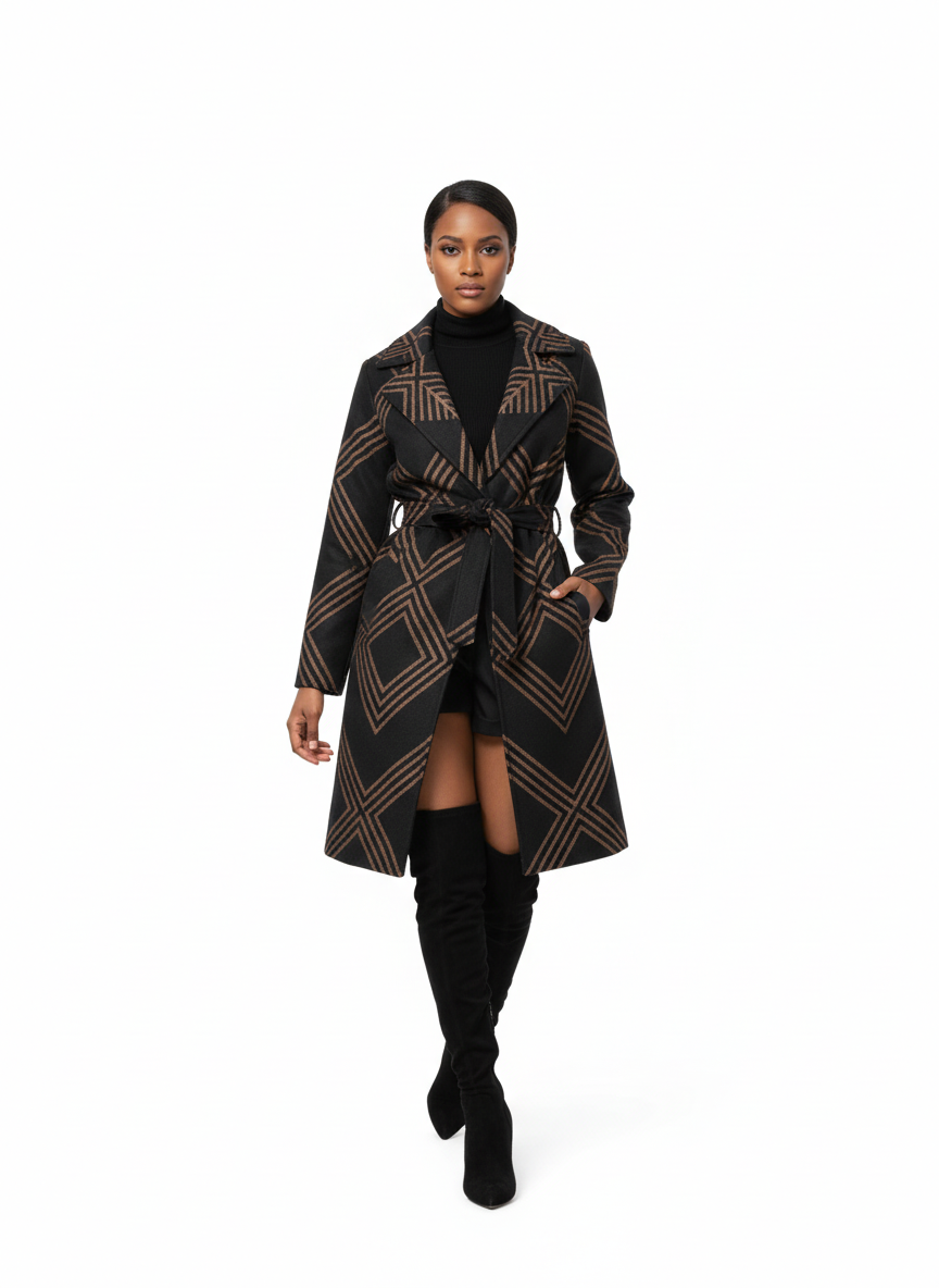 EleganceMax: Luxe Long Coat