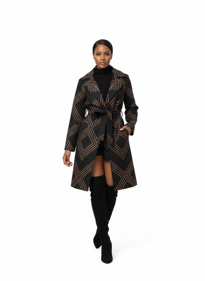 EleganceMax: Luxe Long Coat