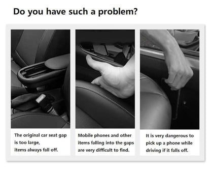 Car Seat Gap Filler - Premium  from Stone's Store - Just $29.99! Shop now at Handbags Specialist Headquarter