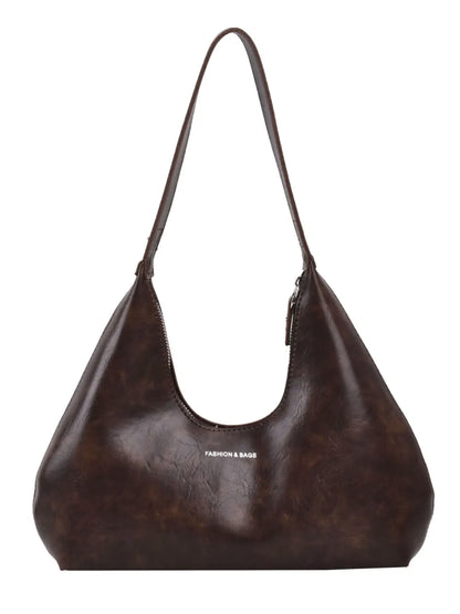 Moon Shape Shoulder Bag - Premium Tote Bag from Trendsi - Just $32.99! Shop now at Handbags Specialist Headquarter