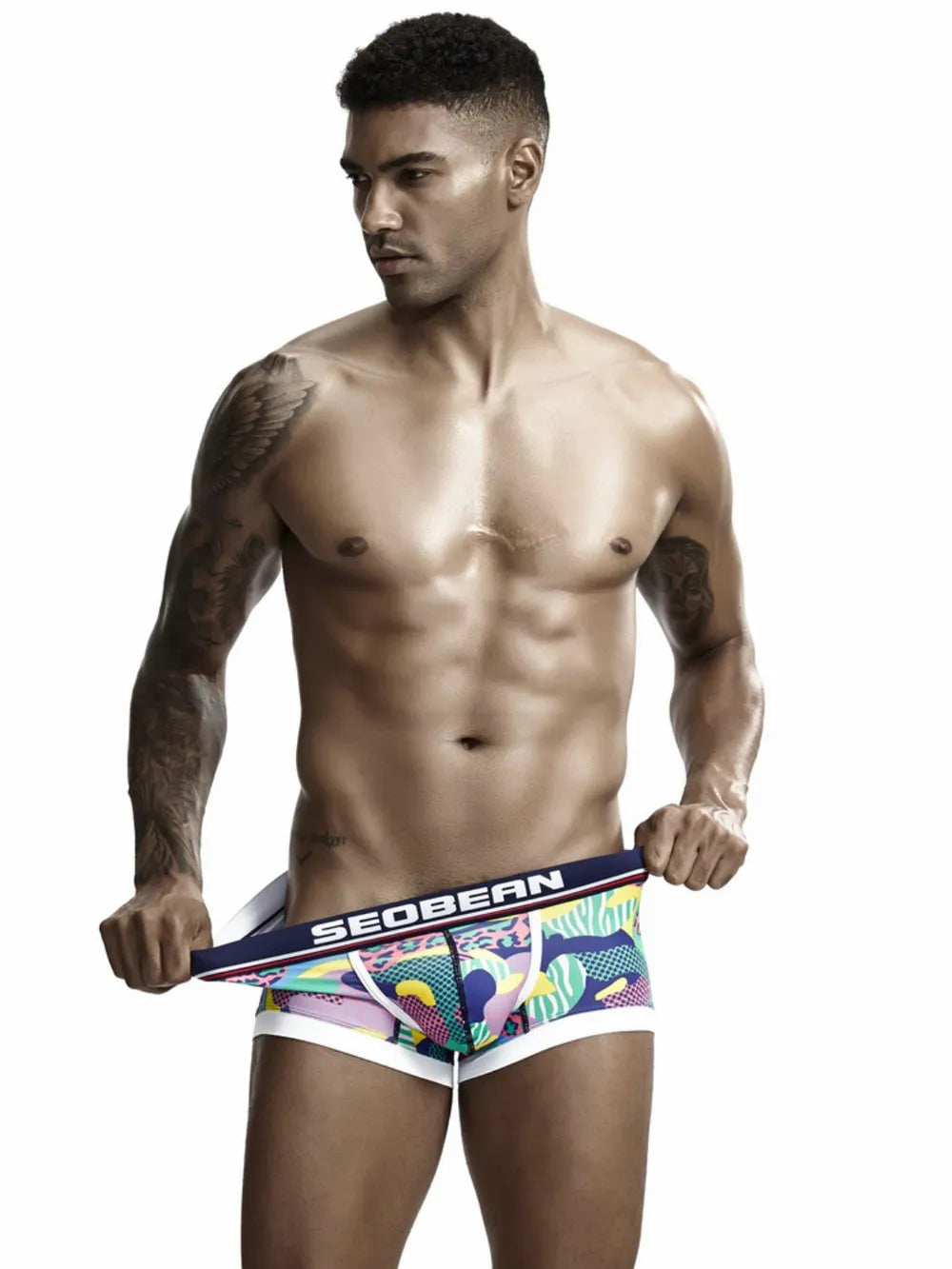 Men's Contrast Panty - Premium Men's underwear from Trendsi - Just $16.60! Shop now at Handbags Specialist Headquarter