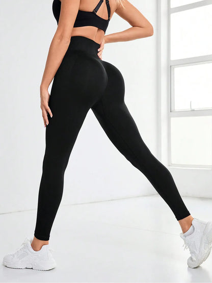High Waist Active Leggings - Premium Leggings from Trendsi - Just $33.39! Shop now at Handbags Specialist Headquarter