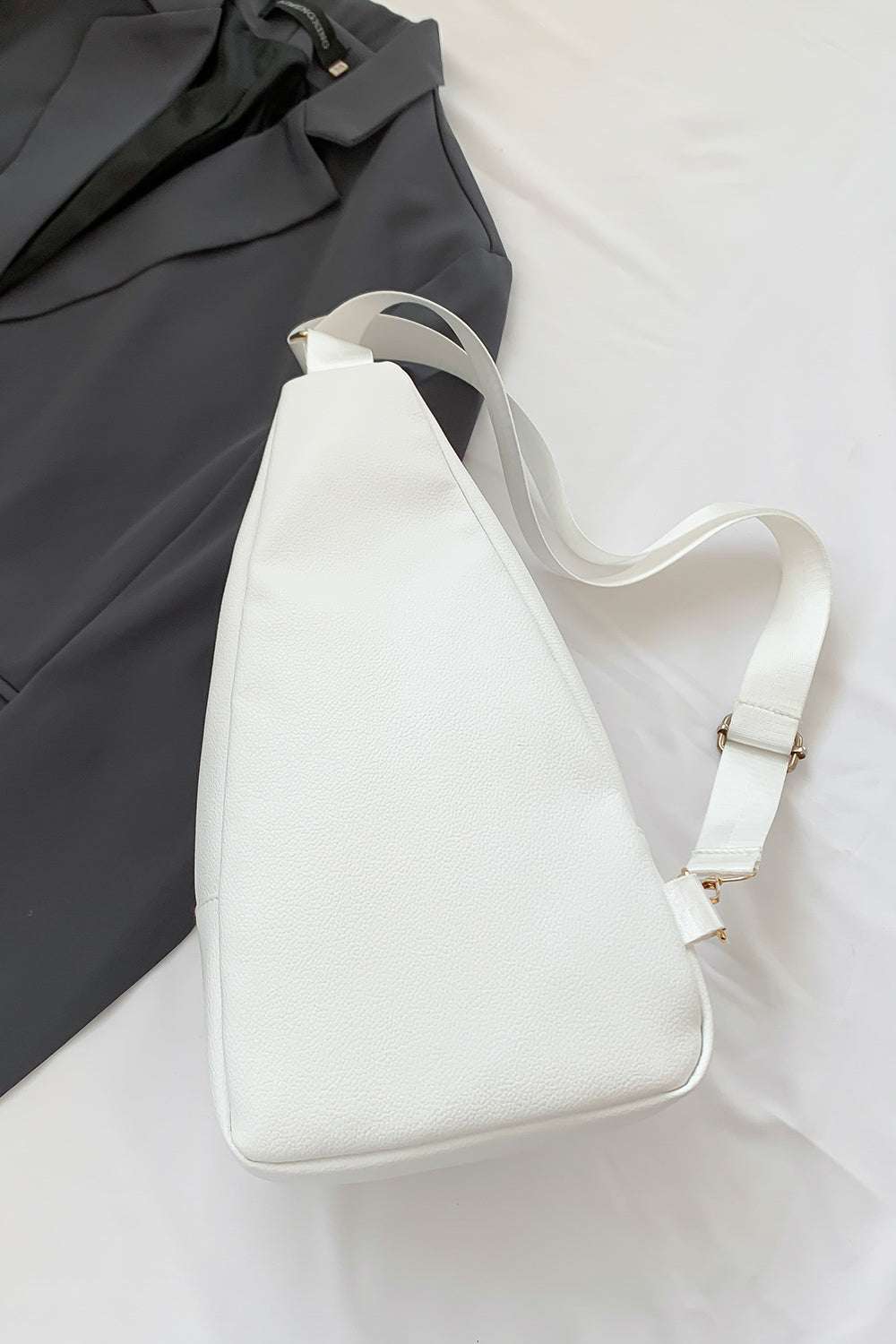 PU Leather Sling Bag - Premium Crossbody Bag from Trendsi - Just $25.99! Shop now at Handbags Specialist Headquarter