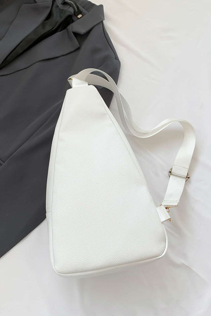 PU Leather Sling Bag - Premium Crossbody Bag from Trendsi - Just $25.99! Shop now at Handbags Specialist Headquarter