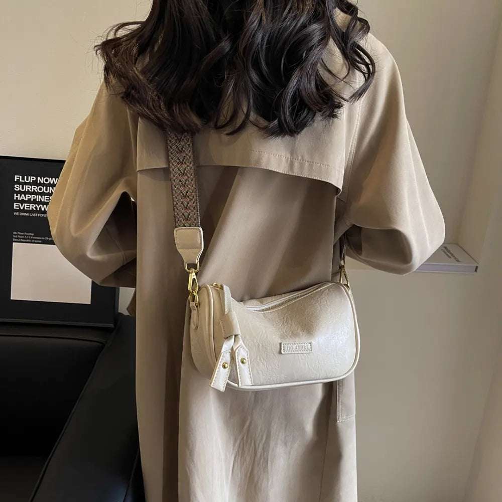 PU Leather Shoulder Bag - Premium Crossbody Bag from Trendsi - Just $27.99! Shop now at Handbags Specialist Headquarter