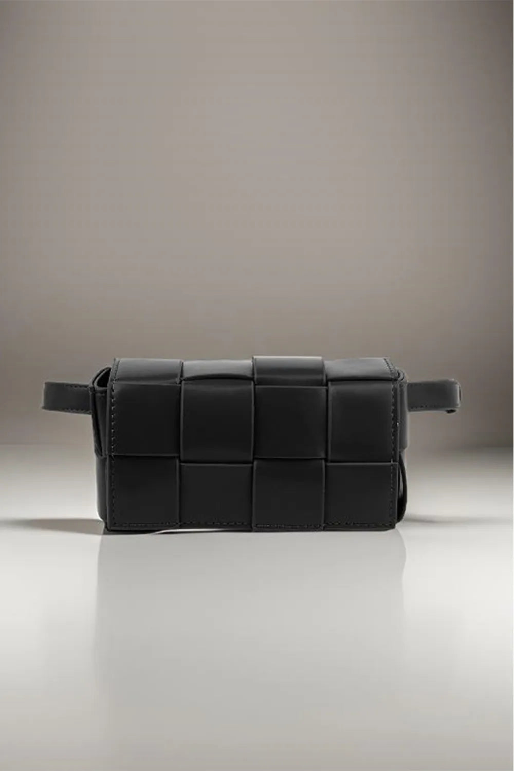 Zenana Vegan Leather Woven Crossbody Bag - Premium Crossbody Bag from Trendsi - Just $31.99! Shop now at Handbags Specialist Headquarter