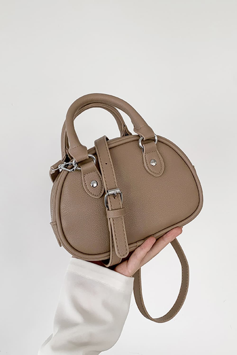 PU Leather Handbag - Premium Handbags from Trendsi - Just $21.99! Shop now at Handbags Specialist Headquarter