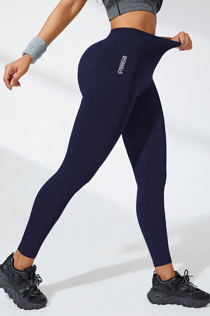 High Waist Active Leggings - Premium Leggings from Trendsi - Just $29.04! Shop now at Handbags Specialist Headquarter
