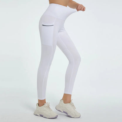 High Waist Active Leggings - Premium Leggings from Trendsi - Just $43.35! Shop now at Handbags Specialist Headquarter