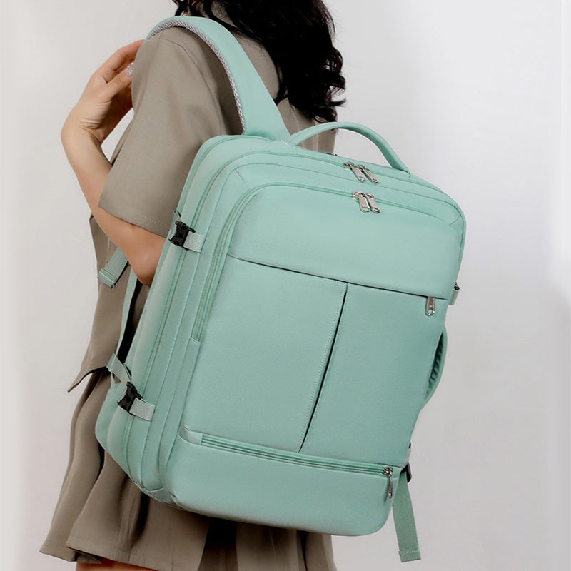 FlexiPack: Unisex Travel Backpack with Multi-Pockets