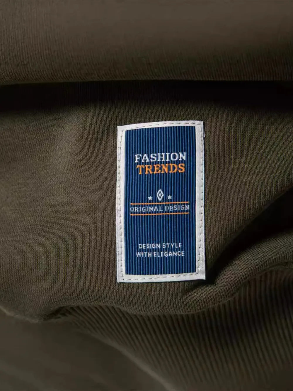 Men's Round Neck Long Sleeve Sweatshirt - Premium Men's Sweatshirts from Trendsi - Just $33.88! Shop now at Handbags Specialist Headquarter