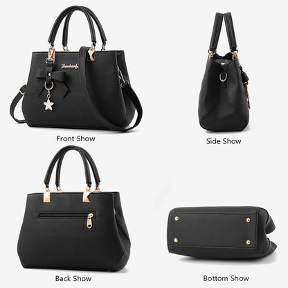 Chic Tote: Top Handle Shoulder & Messenger Bag - Handbags Specialist Headquarter