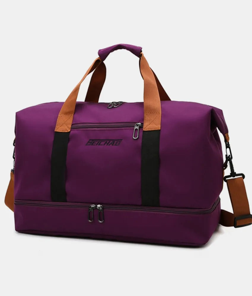 Oxford Cloth Oversize Travel Bag - Premium travel-bag from Trendsi - Just $39.99! Shop now at Handbags Specialist Headquarter