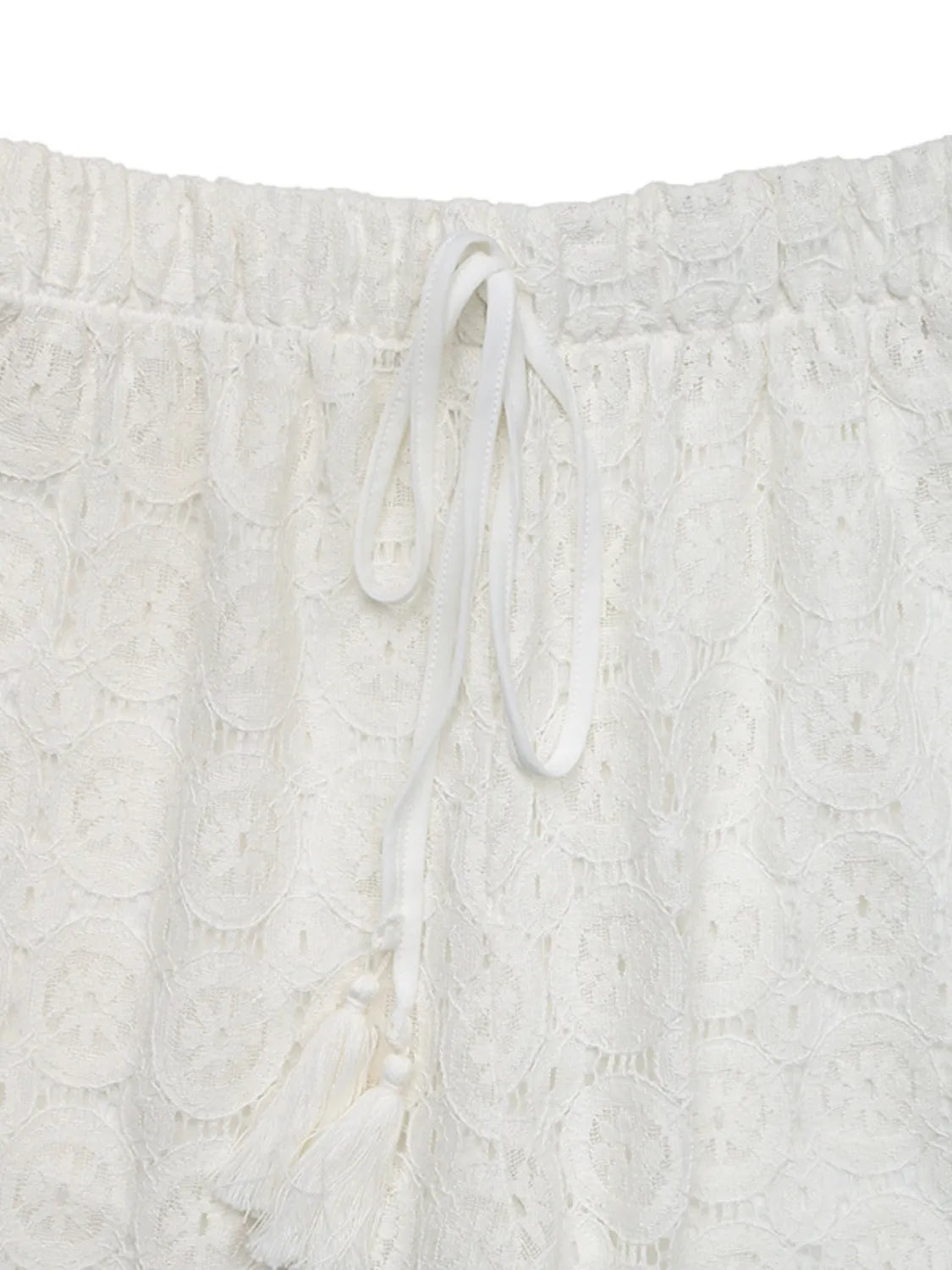 Lace Wide Leg Pants - Premium Women Pants from Trendsi - Just $41.99! Shop now at Handbags Specialist Headquarter